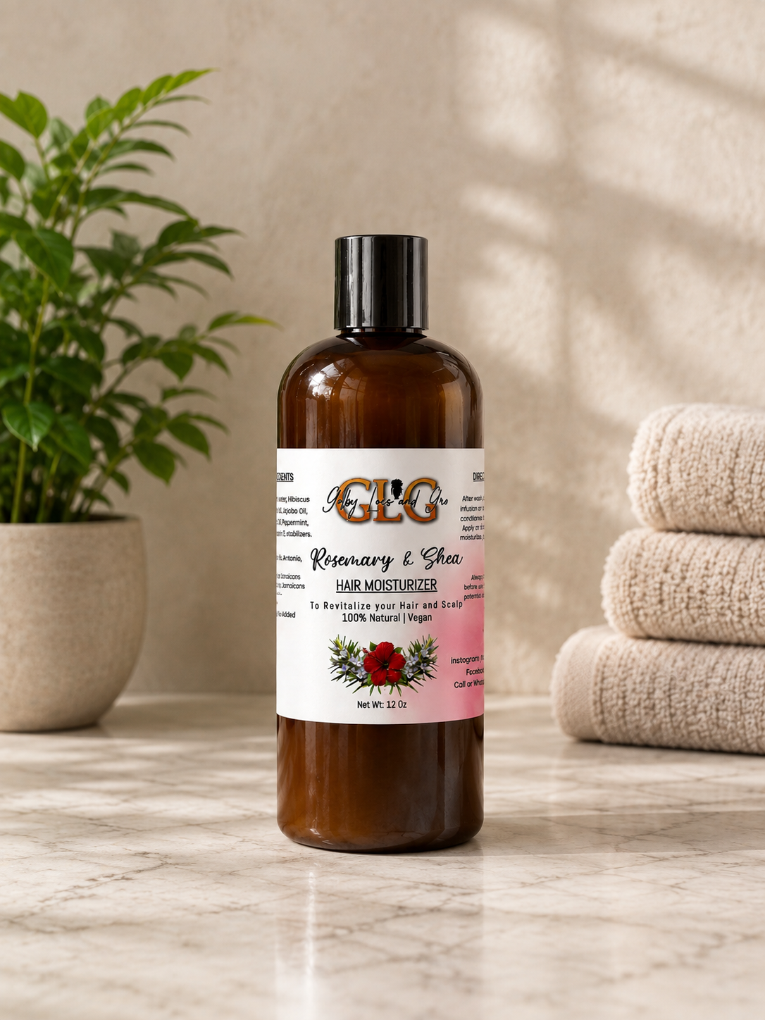 Rosemary and Shea Hair Moisturizer