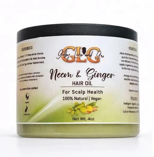 Neem and Ginger Hair Oil (JAR)