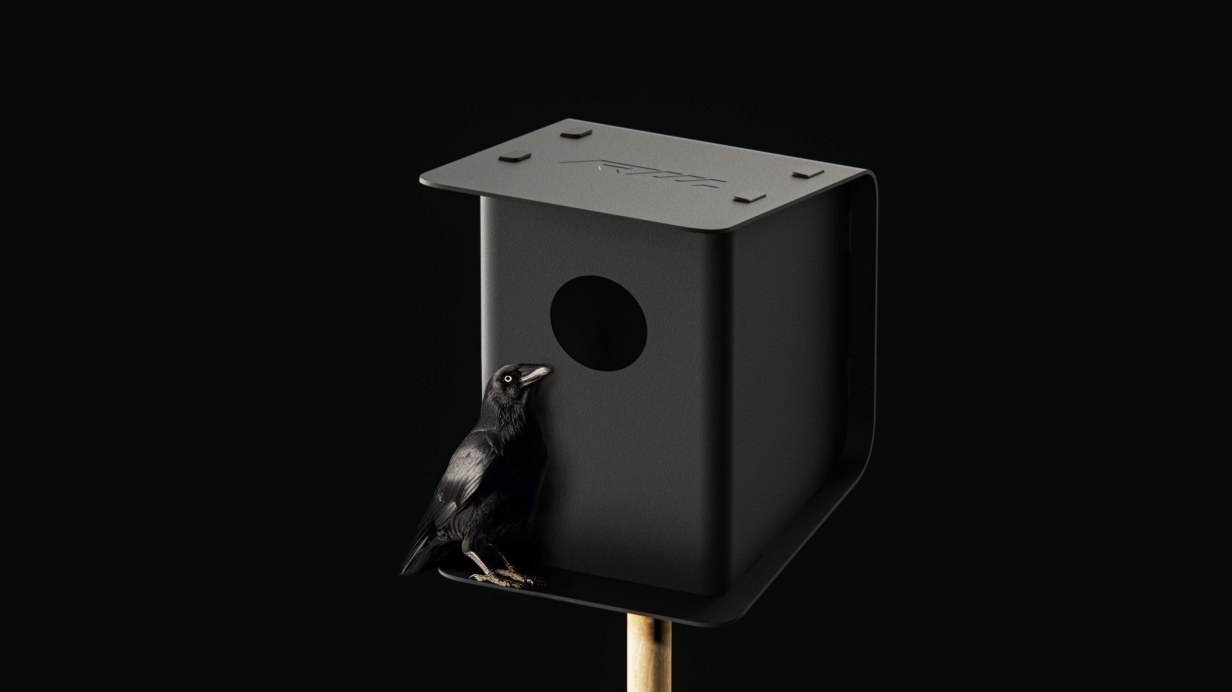 Sheetmetal Birdhouse.Black 3-4.New Environment 9.1725A.png