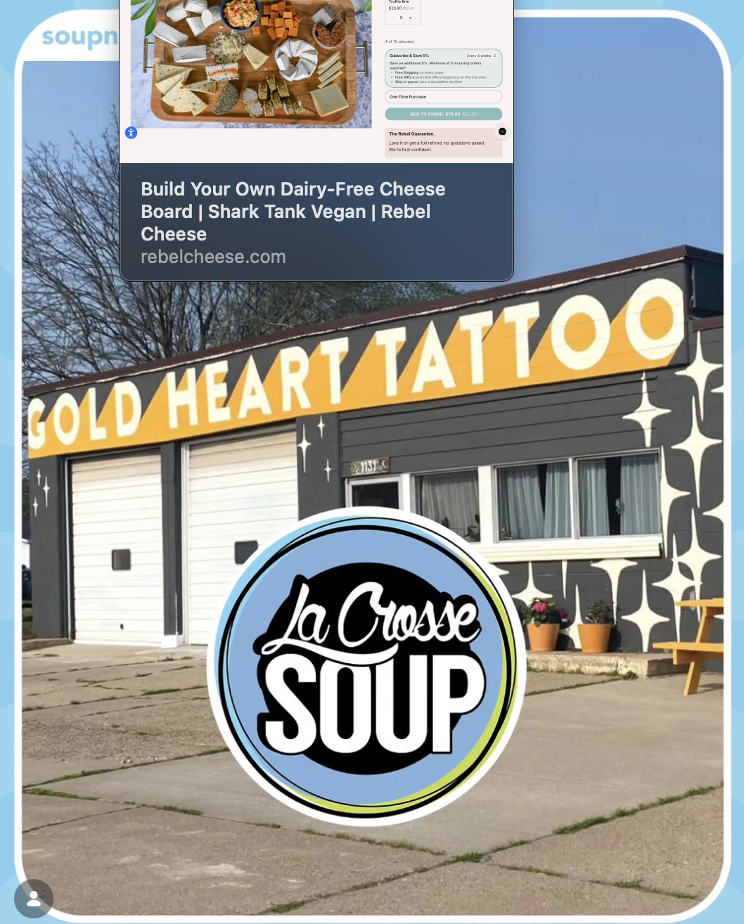 SOUP La Crosse to host fundraiser at Gold Heart Tattoo