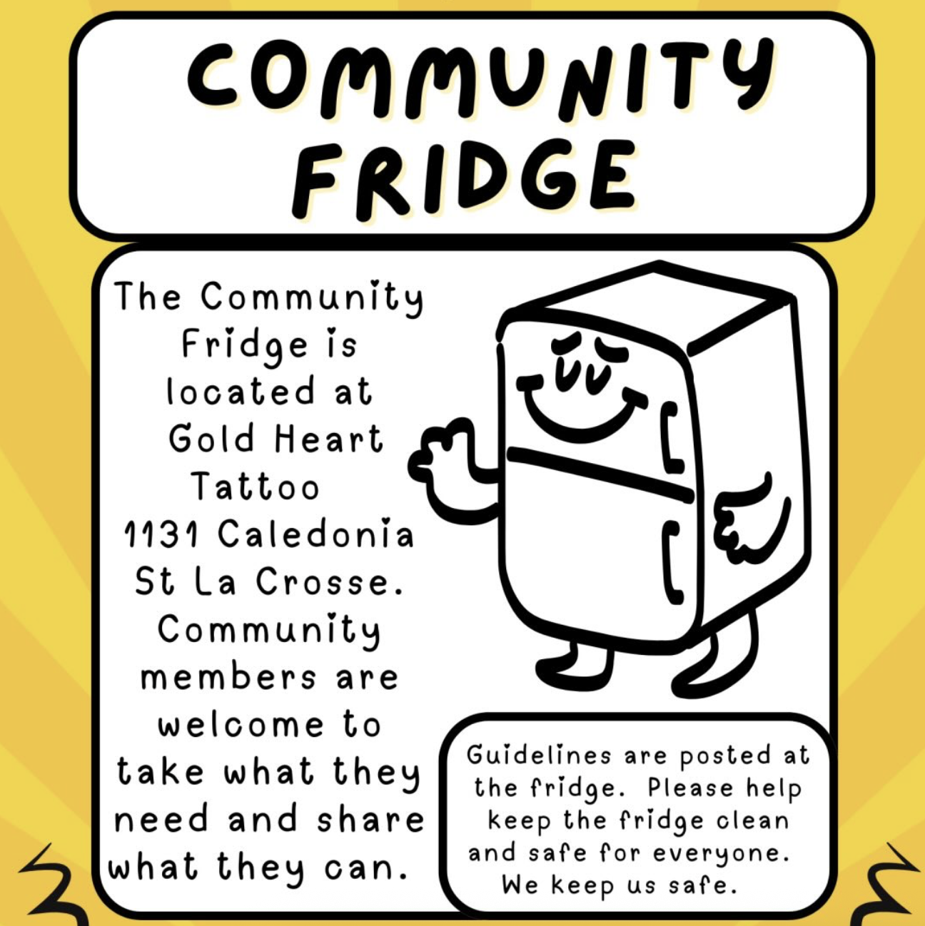 Follow LAX Community Fridge on instagram and stay updated!
