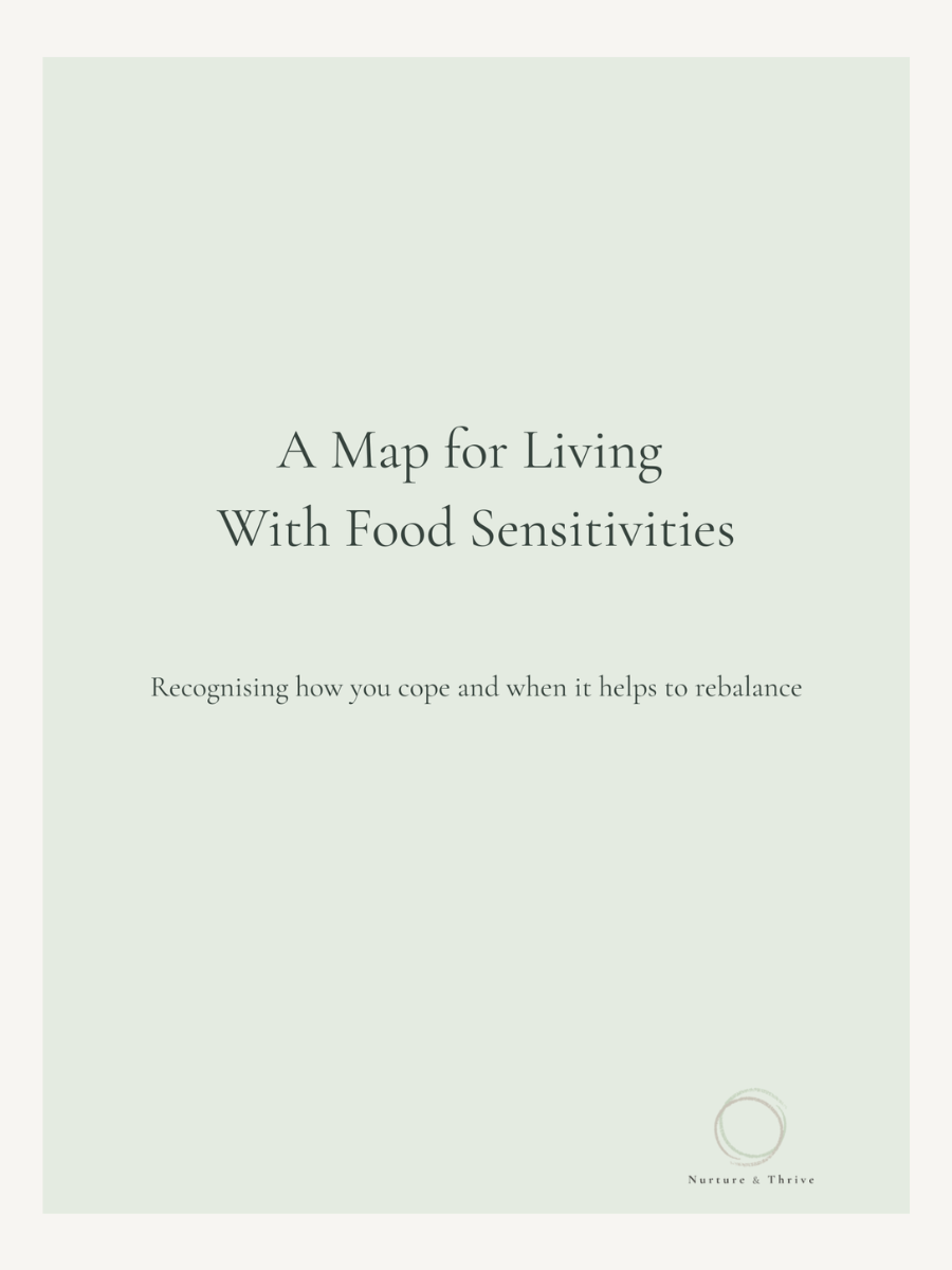 A Map for Living with Food Sensitivities book cover