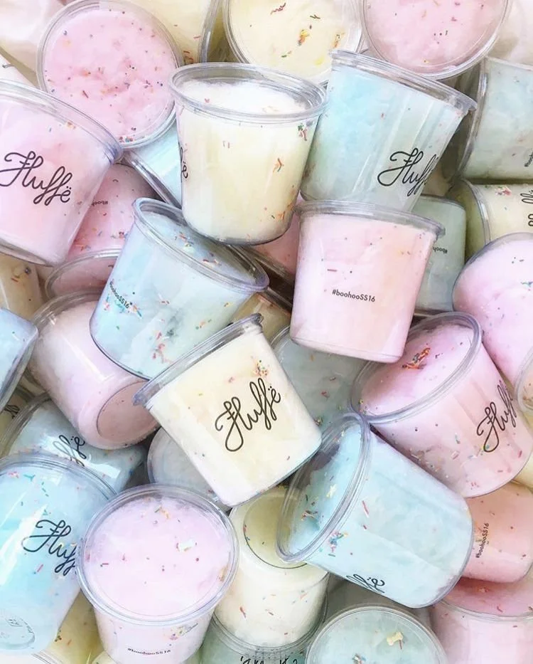 Rainbow Fun Cotton Candy Favors