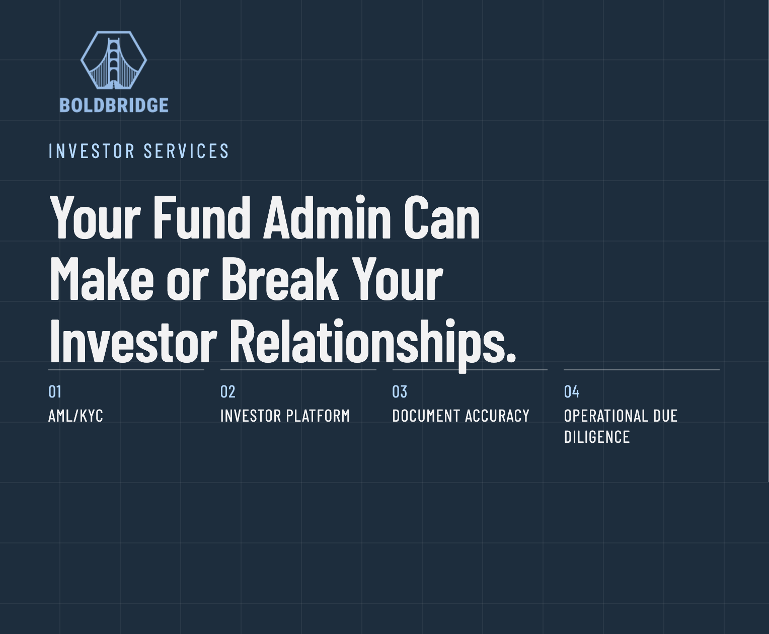 Your Fund Admin Can Make or Break Your Investor Relationships. Here's Why