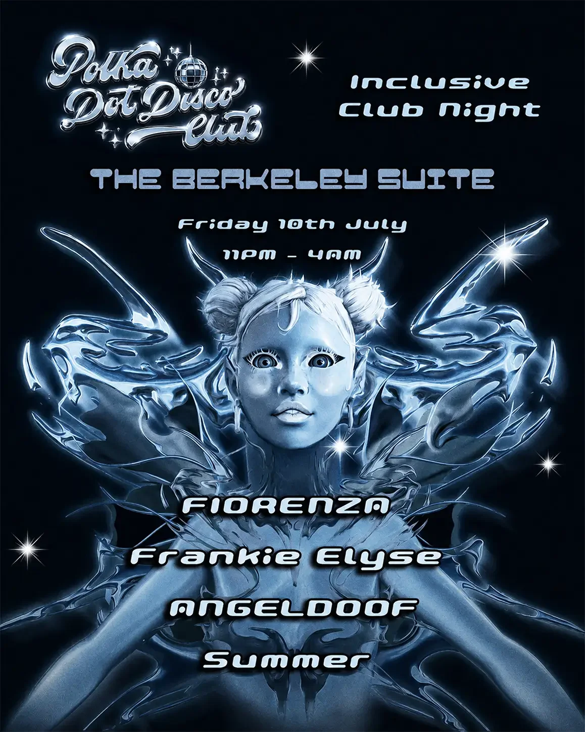 FRIDAY, JULY 10th
POLKA DOT DISCO CLUB