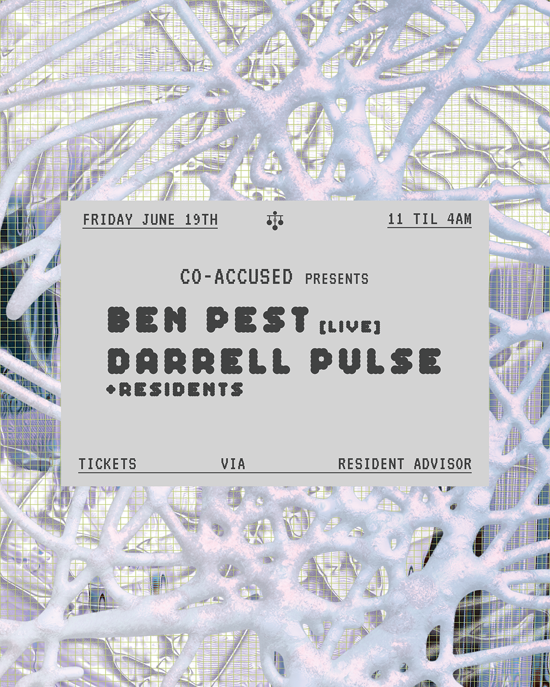 FRIDAY, JUNE 19TH
BEN PEST & DARRELL PULSE