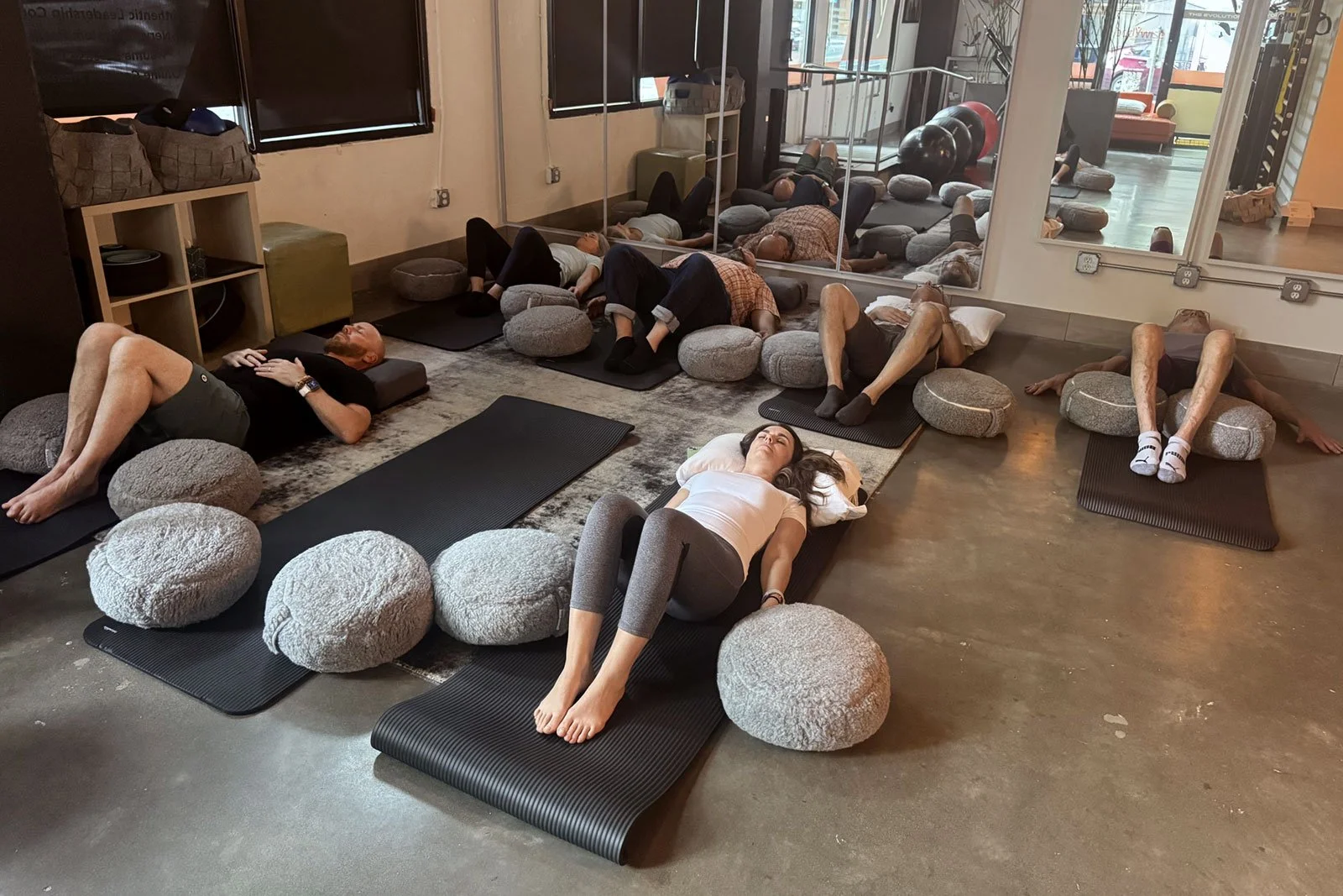 Students participating in Bodywise's 8-week studio program, "Become Bodywise"