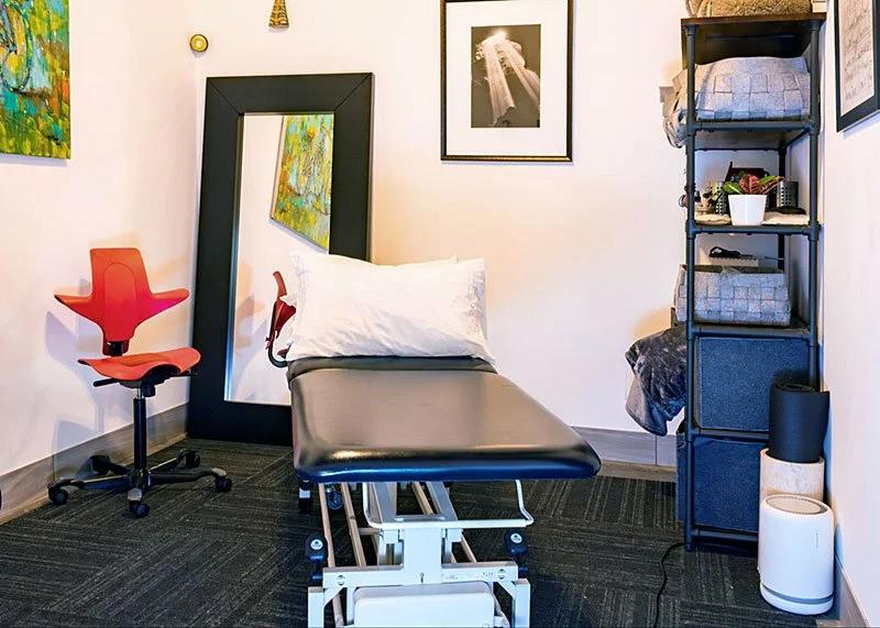 Bodywise Collective treatment room in Portland, Oregon