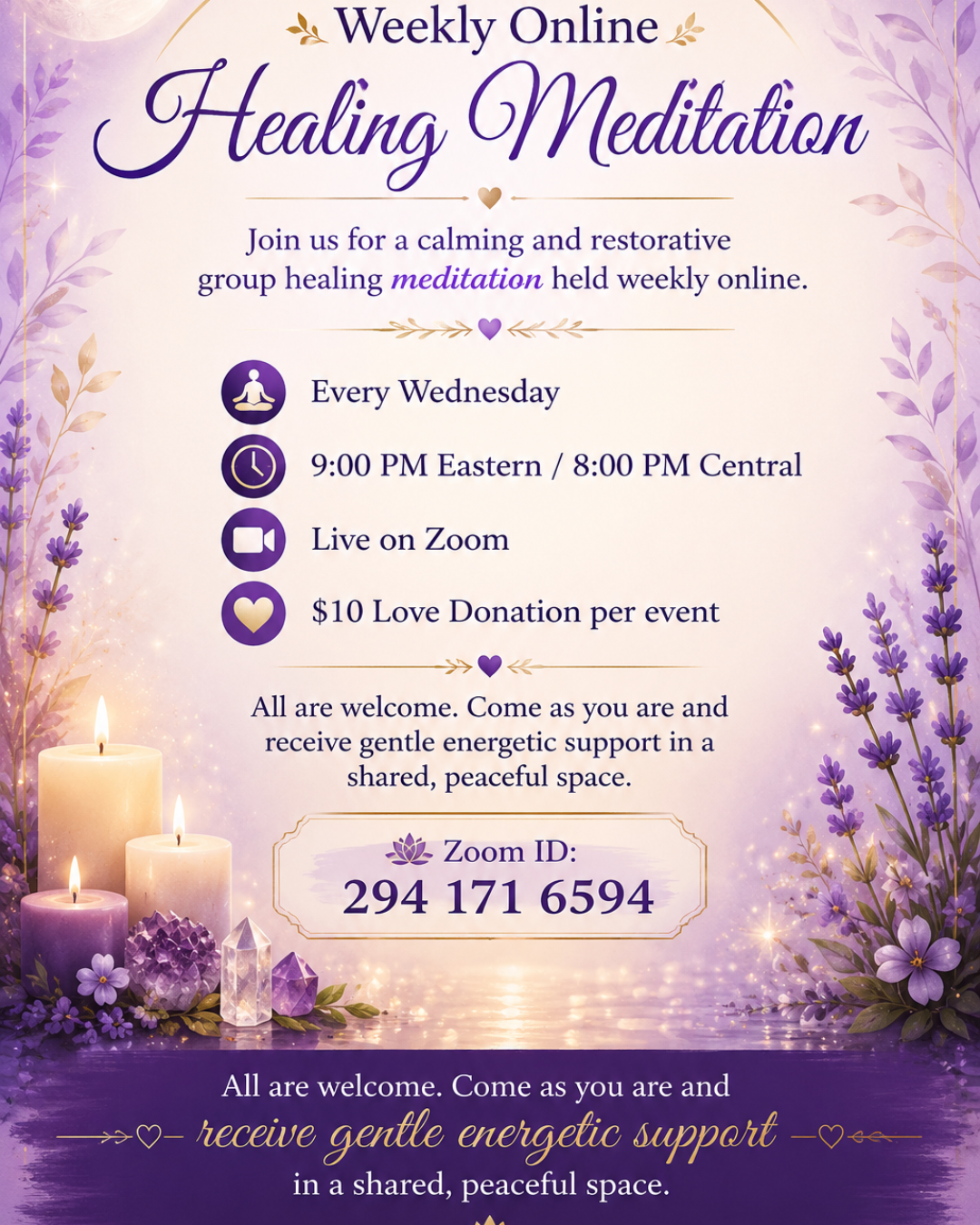Wednesday Healing Meditation
