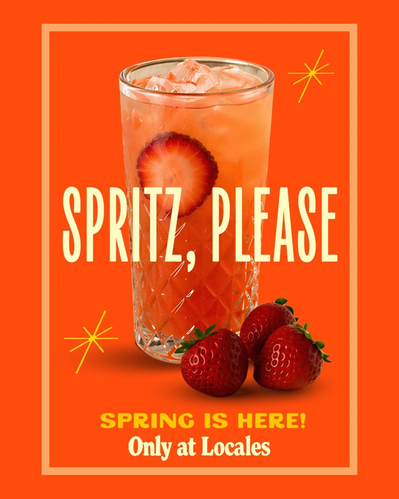 Sunshine, spritzes, and patio vibes 

Patio starting at 4 🍹☀️, Open Inside until 9!