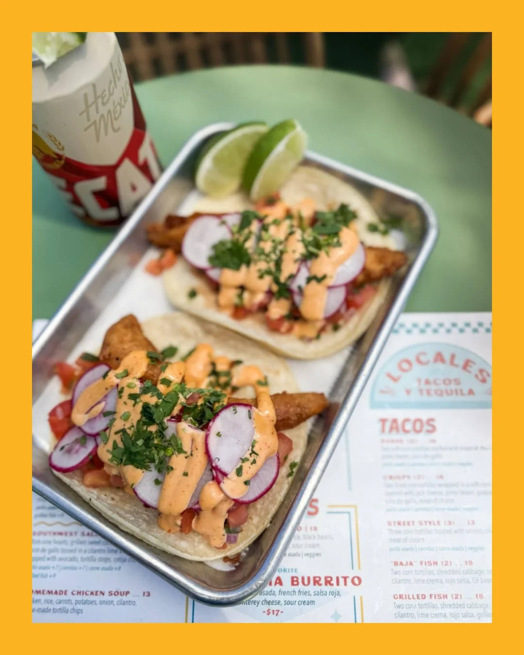 You love our Fish Tacos, so we figured we&rsquo;d keep you on your toes.

Introducing our new Sriracha Baja Taco Special. Crispy Baja fish topped with sriracha, fresh pico, and radish for a little extra kick.

This one isn&rsquo;t on the menu, so you