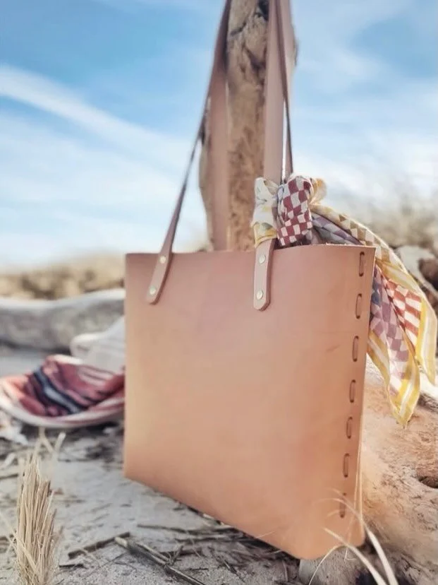 Local leather goods from Kayleena @wracklineleatherware have made it to the shop! We&rsquo;ll have bags both big and tiny including our personal favorite *devil&rsquo;s purse purse* which perfectly fits a phone and a couple other necessities. A must 