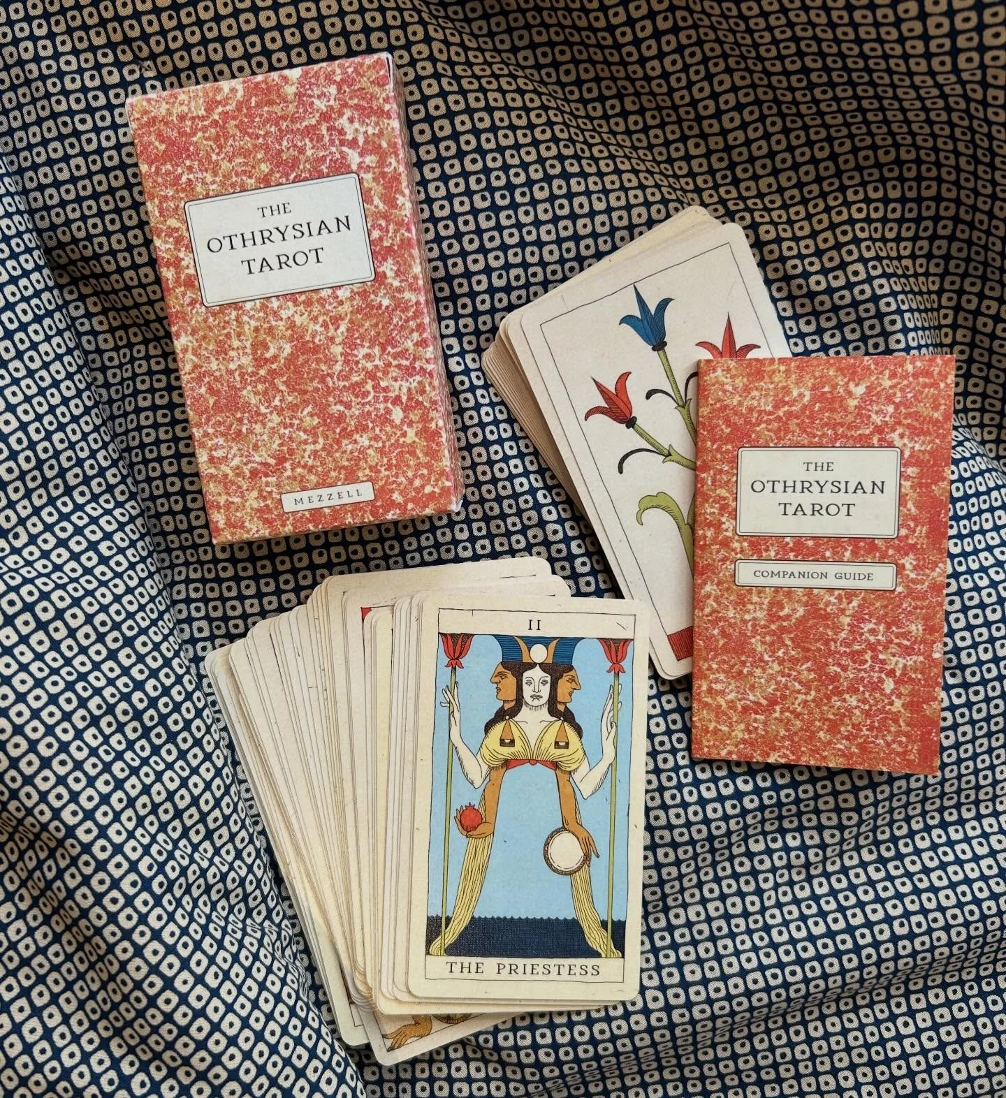Restock of the Othrysian Tarot by @studiovermilio has hit the shop. Immerse yourself in the world of Titans and forgotten stories with art from @eezzll&rsquo;s gorgeous copperplate etchings.