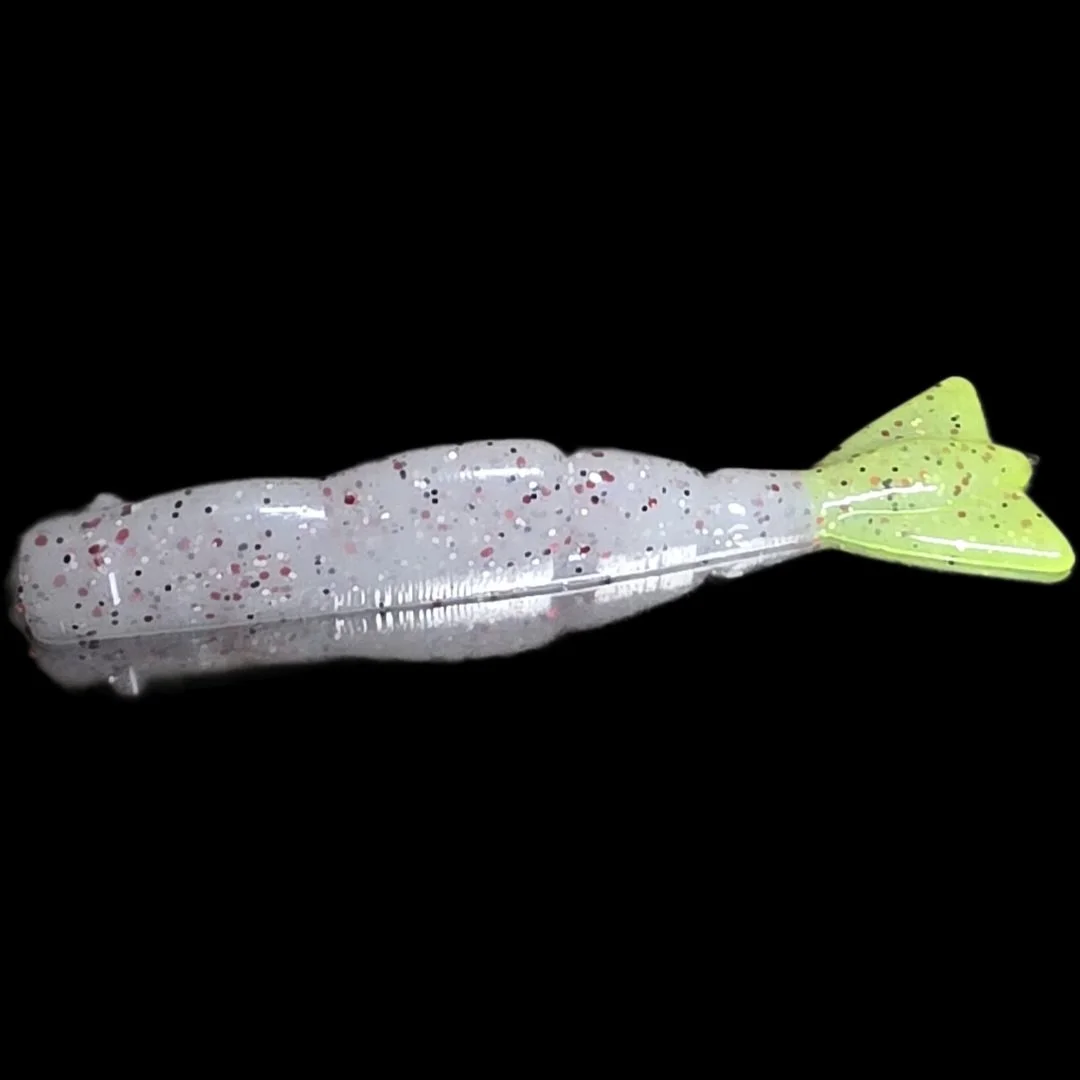 3" Tail Thumping Shrimp Lure | Inshore Soft Plastic Bait
