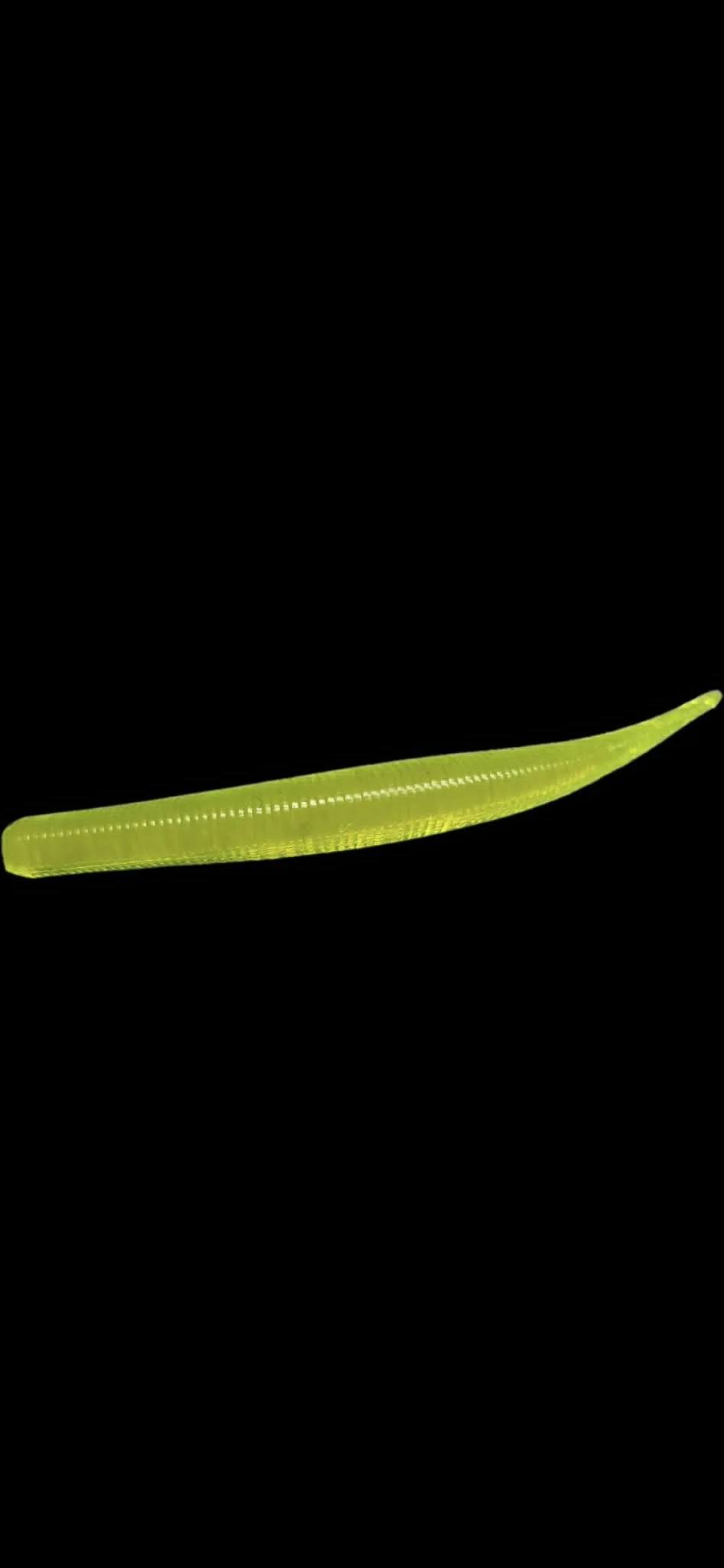 Chartreuse Straight tail worm.jpg
