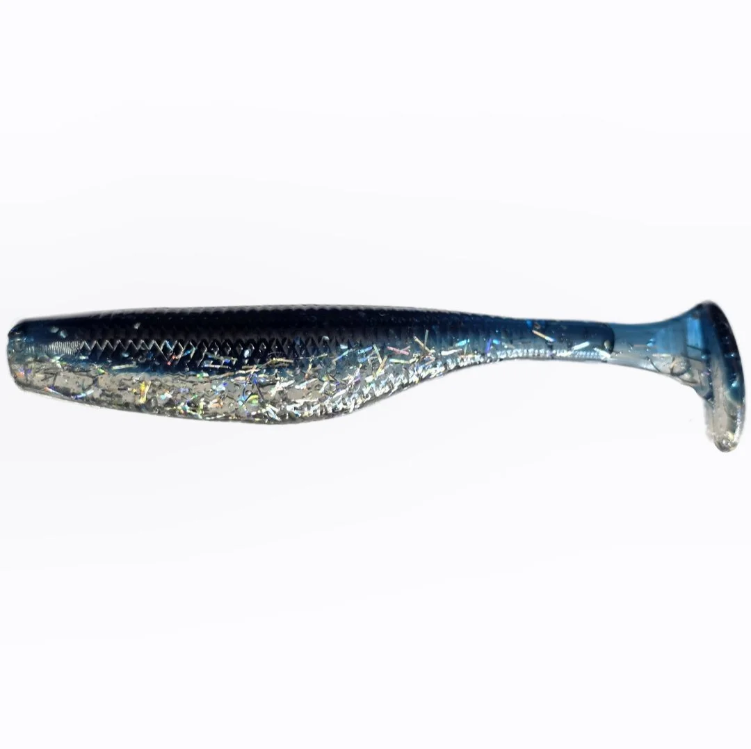 3.8" Soft Plastic Swim Baits Dual Color