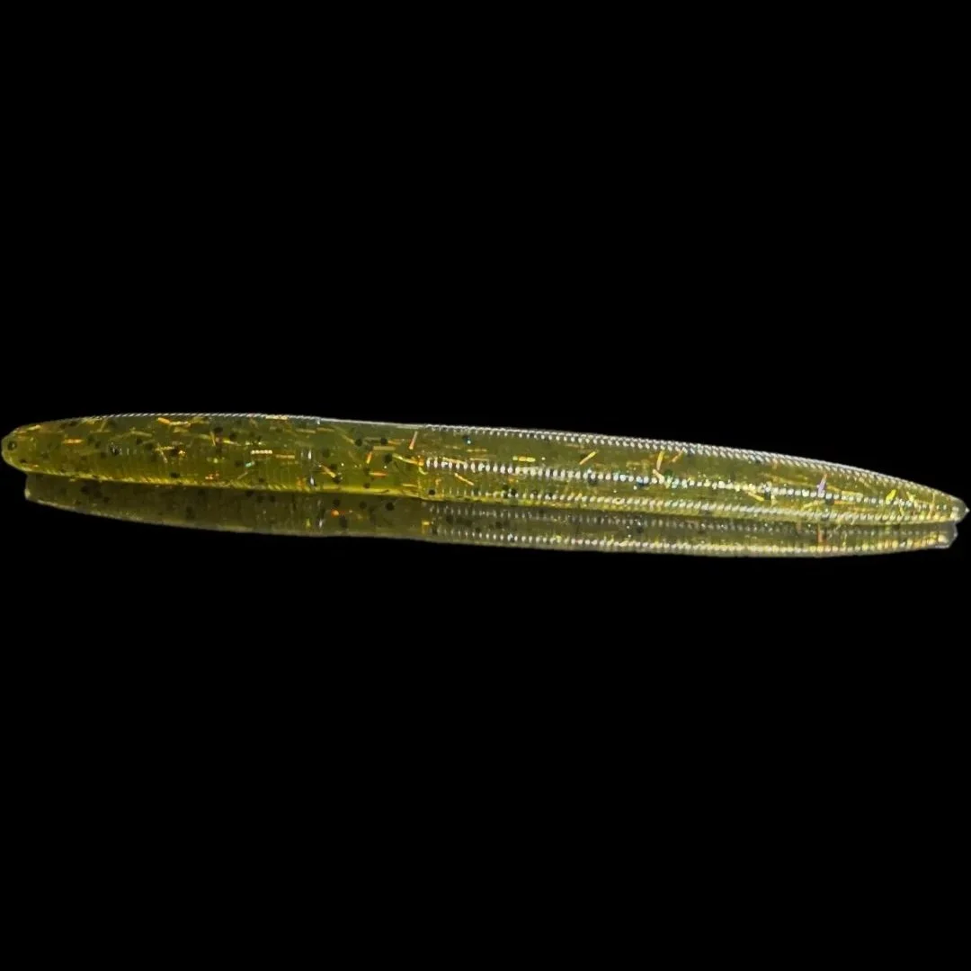 5-inch-stick-worm-custom-color-pickel-juice-for-lake-and-pond-fishing