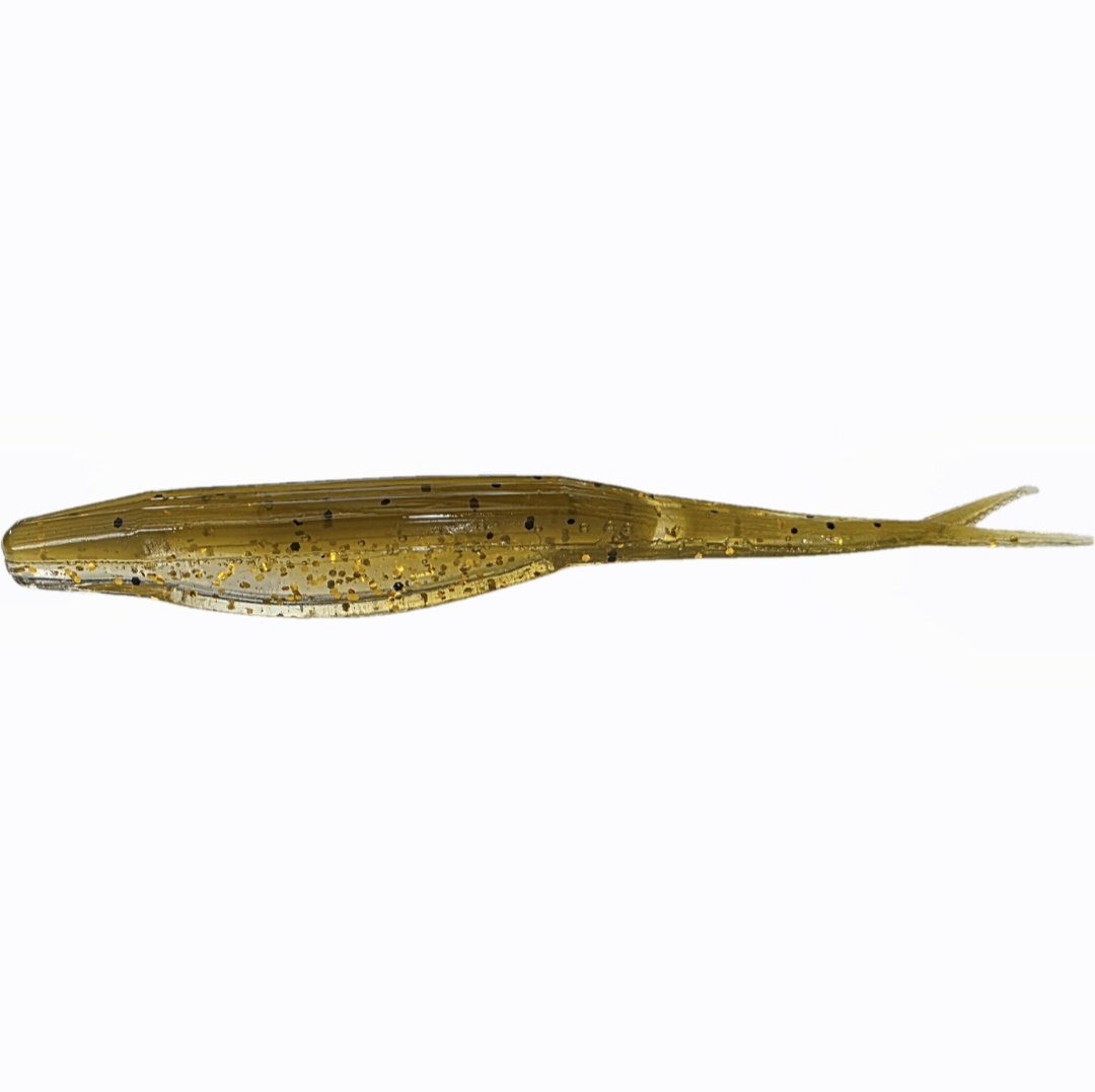 5inch- Split-tail-shad-fluke-golden-pumkin-green