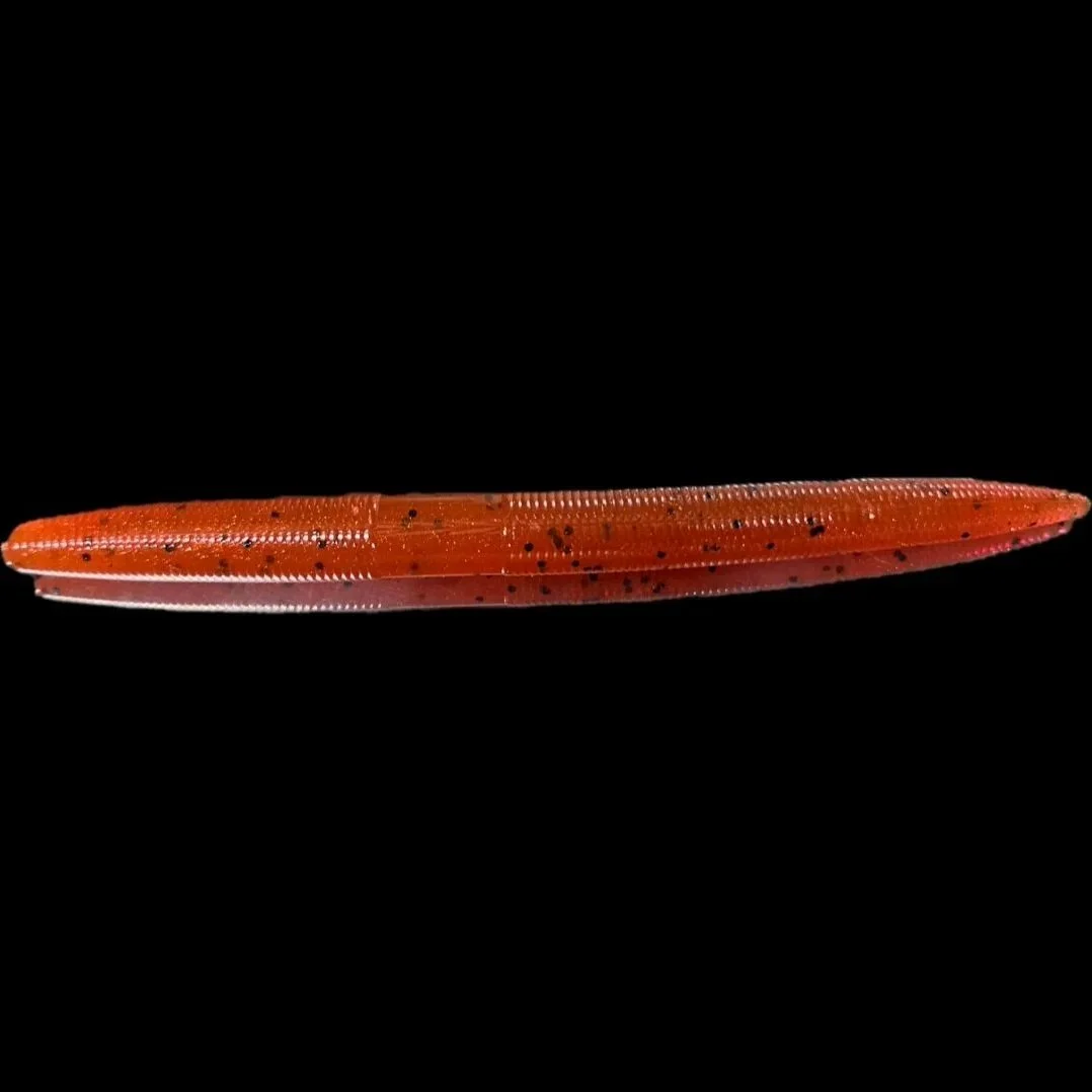 amber-tide-red-gold-5-inch-custom-Stick-senko-worm-from-limit-out-lures