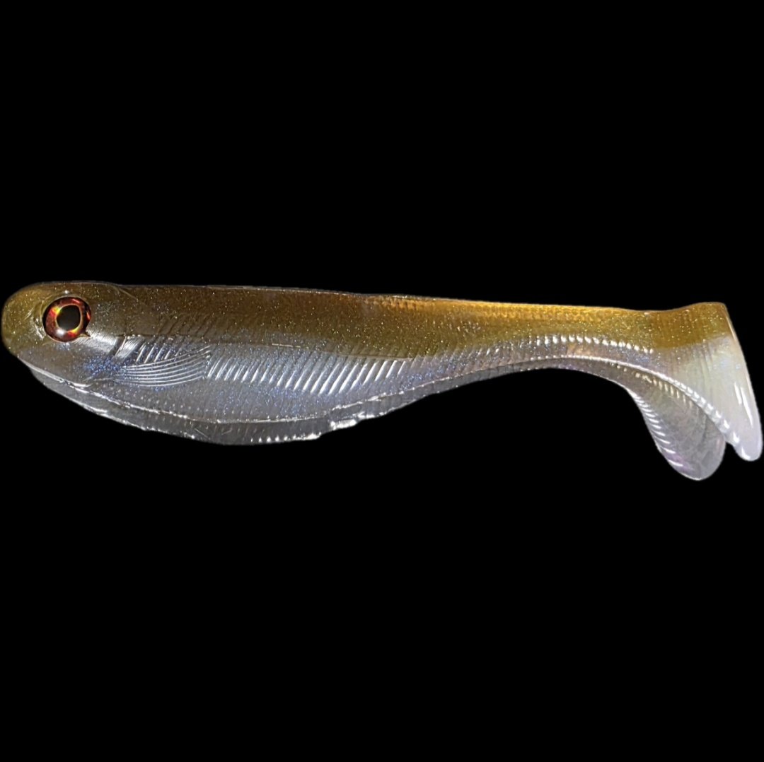 Guana-green-5inch-custom-handpoured-lure