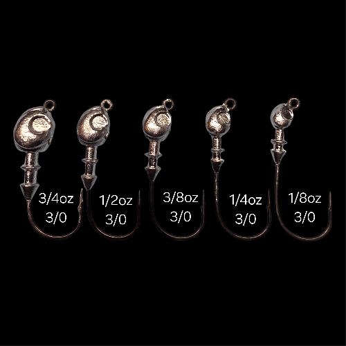 Poison Tail Jig Heads for Soft Plastics | VMC Hook