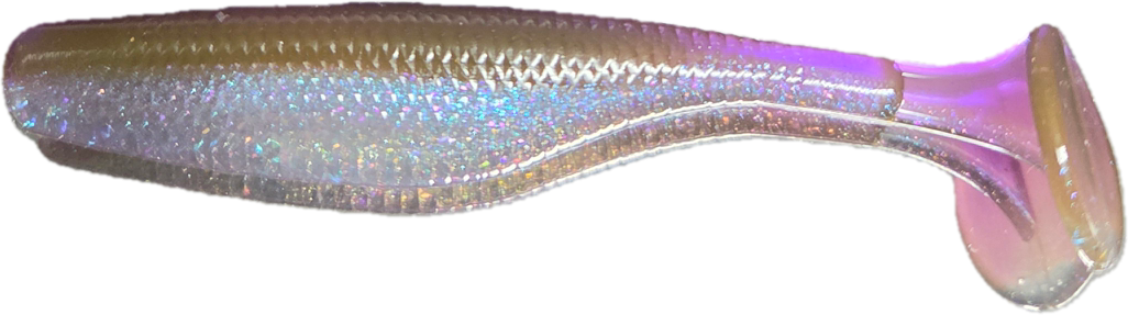 3.8 Prism Glider - Paddletail Swimbait close-up Limit Out Lures