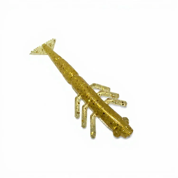 Gold Rush Shrimp Soft Plastic Bait.webp