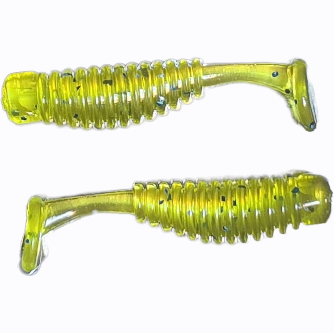 Green-Goblin-X-Shiner-Custom-White-Perch-Ripped-Shad-Limit-Out-Lures