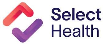 SelectHealth logo with purple and red checkmark symbols and the name in dark blue text.