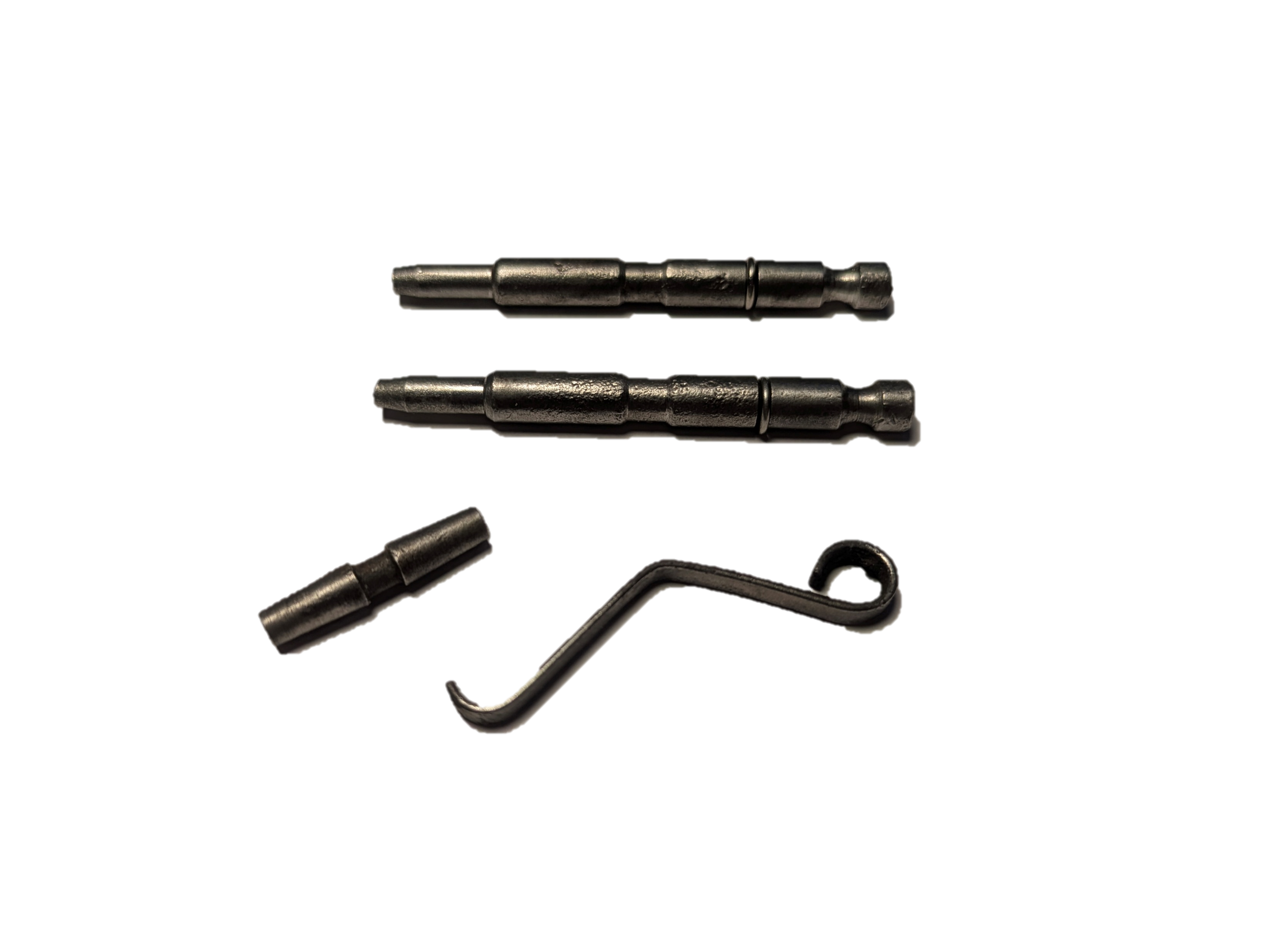 Brake pad mounting pins and spring (set) 34111454005