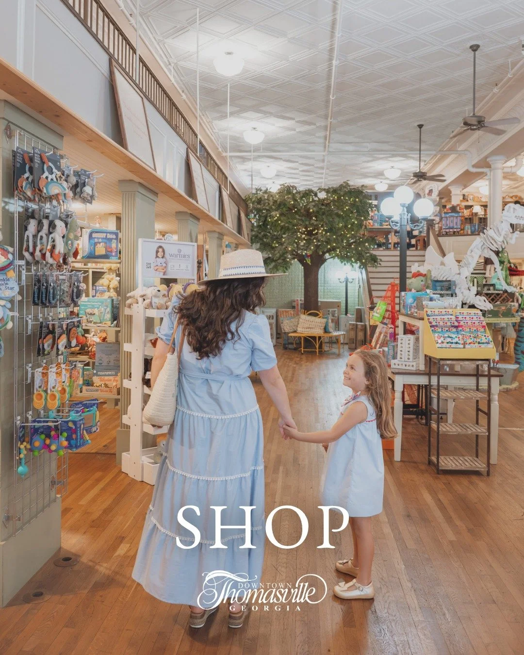 Shop. Dine. Explore. ✨

Discover locally owned shops, memorable dining, and the unmistakable charm of Downtown Thomasville, Georgia.

There&rsquo;s more to see, taste, and experience around every corner.

Plan your visit at downtownthomasville.com.