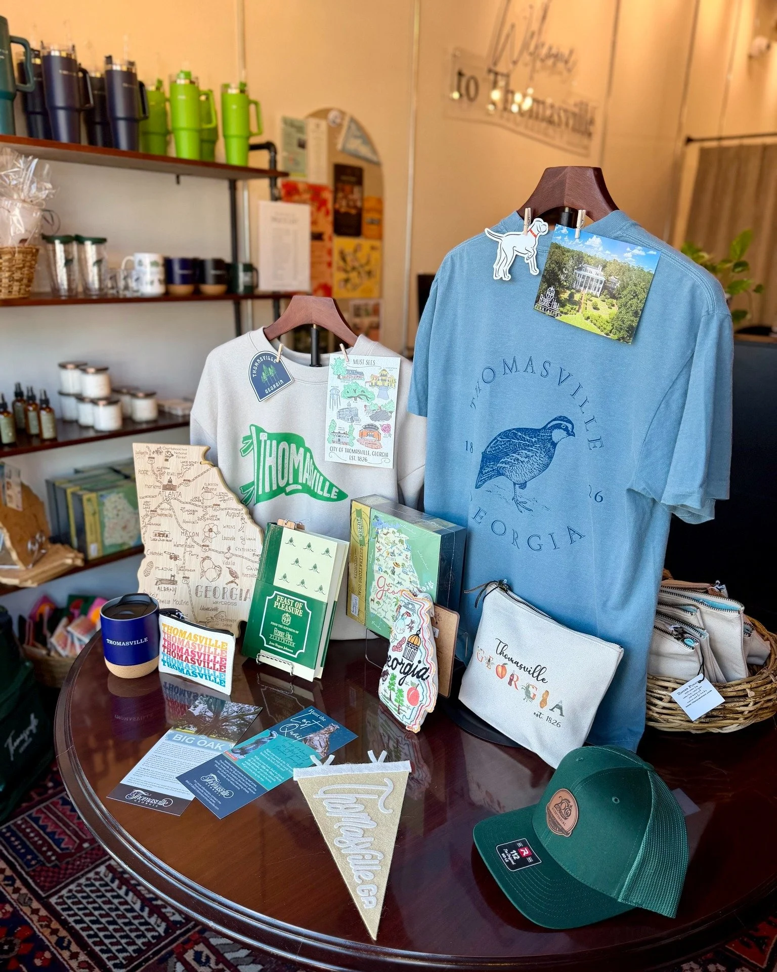 Did you know the Thomasville Visitors Center has a variety of souvenirs and goodies? Whether you're visiting for the first time or you've called Thomasville home for years, there's a little something for everyone.

Stop by and see what catches your e