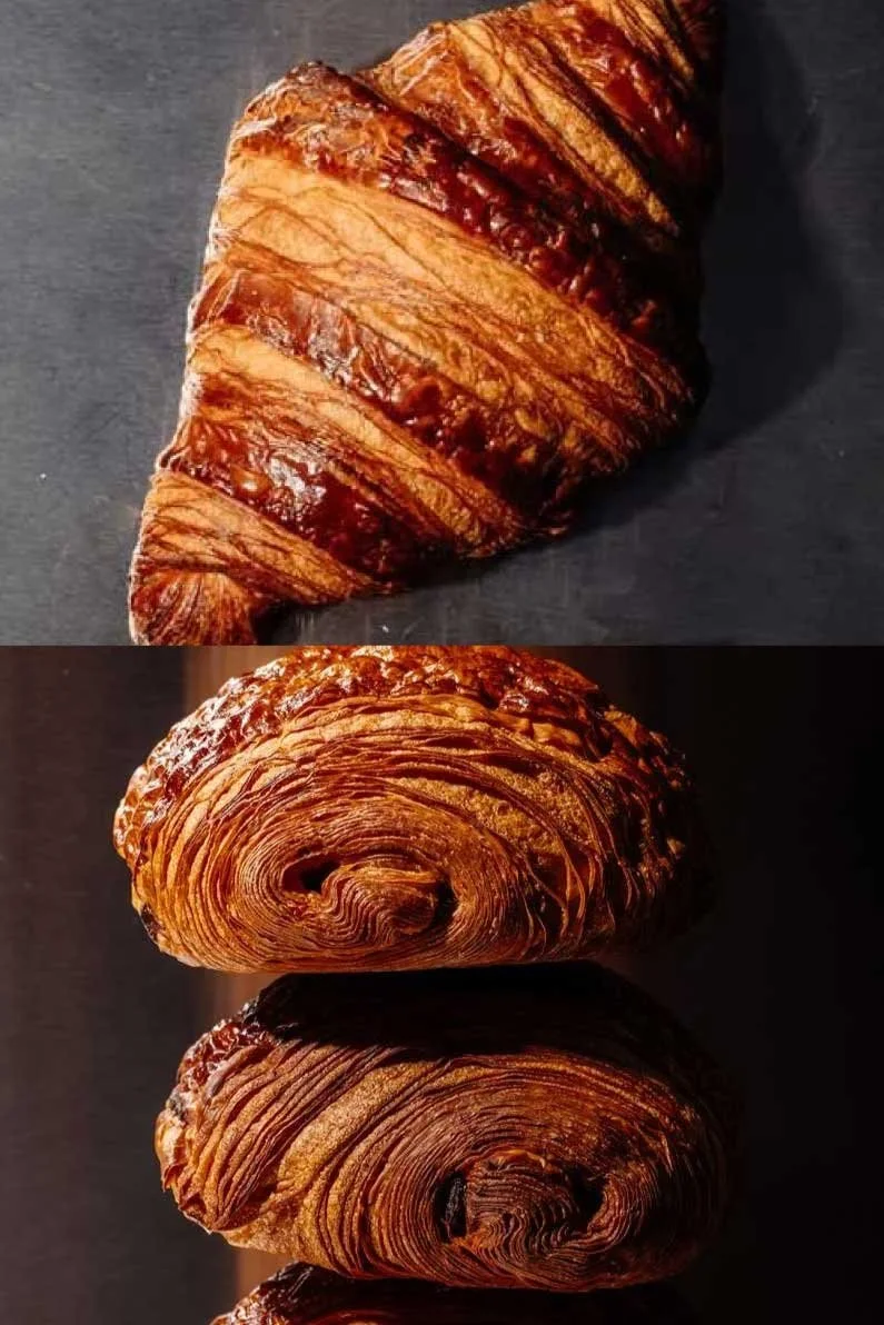 4 x Plain Croissant + 2 x Pain au Chocolat - 6 Pack (XMAS Pre-Order)