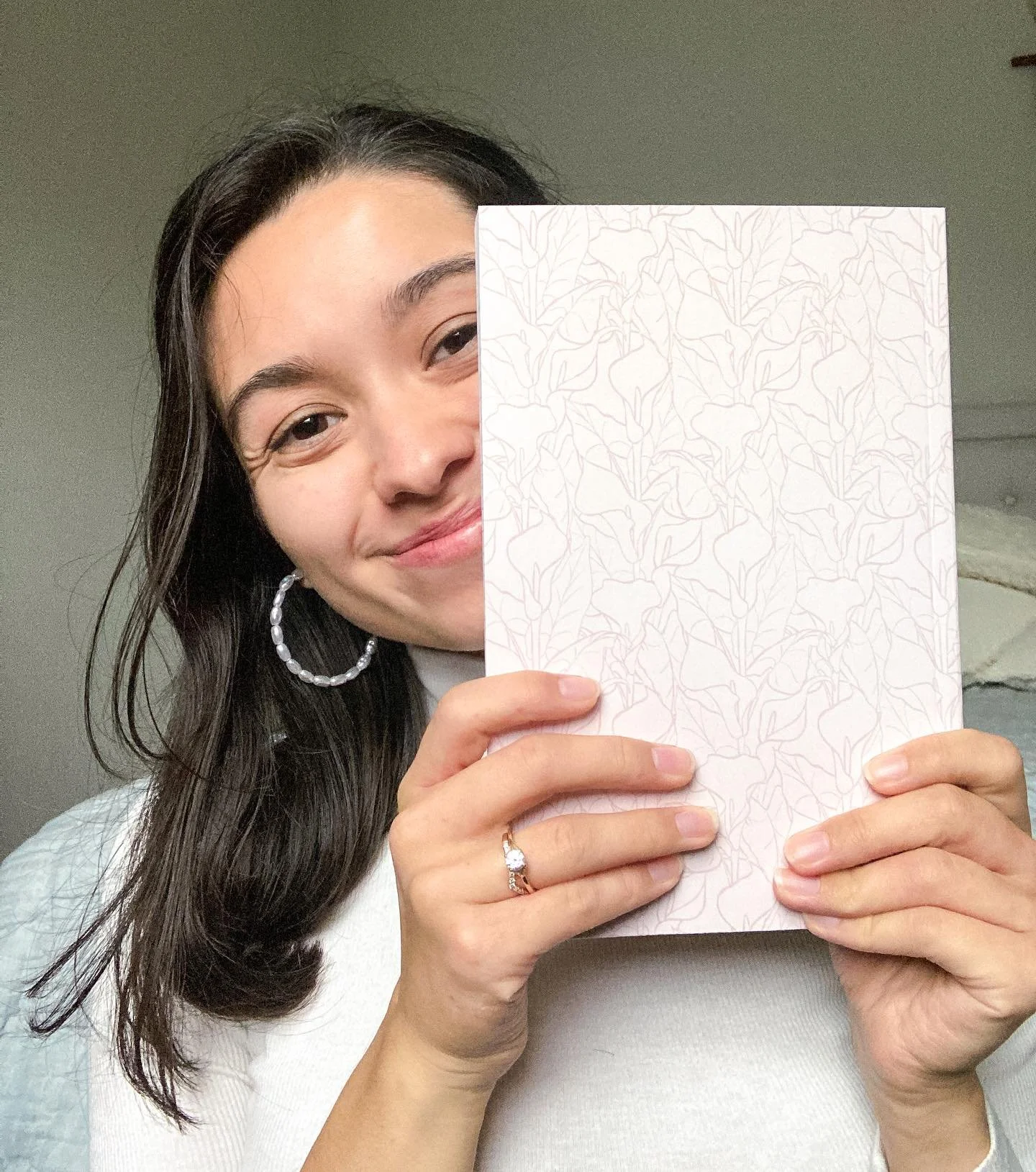 I&rsquo;ve been obsessed with calla lilies for a long time (s/o to St. Joseph) &amp; have had such a strong desire to depict them in my art. The cover of this journal is an original calla lily design that I created earlier this year &amp; I&rsquo;m s