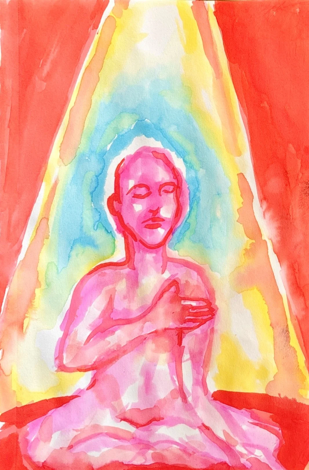 watercolours