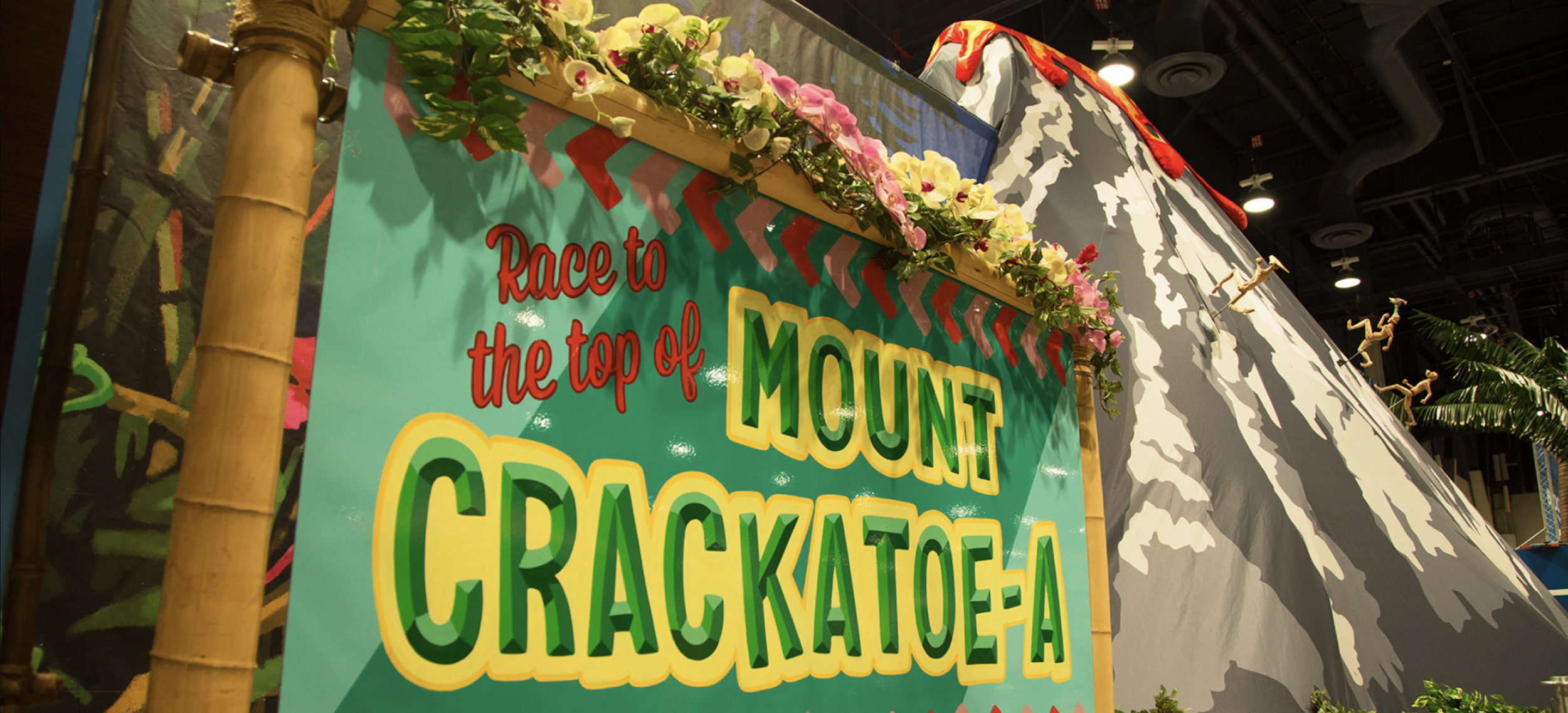 Brooks Running "Run Happy Island" trade show experience design