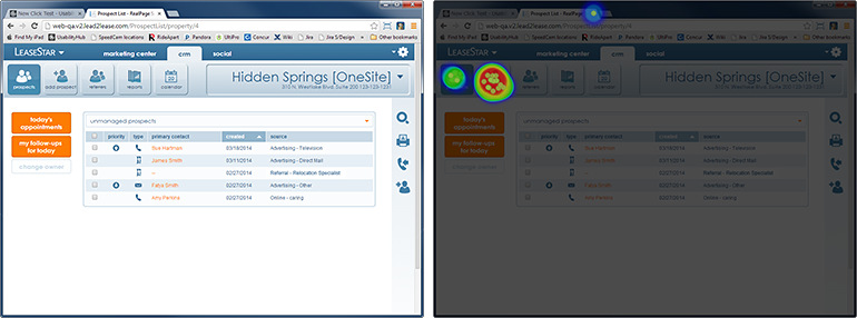 My way: Button stays in the ribbon. Success rate = 85%. Average response time = 17 secs.