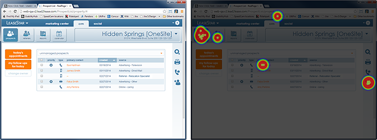 Mark’s way: Button removed from the ribbon. Success rate = 35%. Average response time = 31 secs.