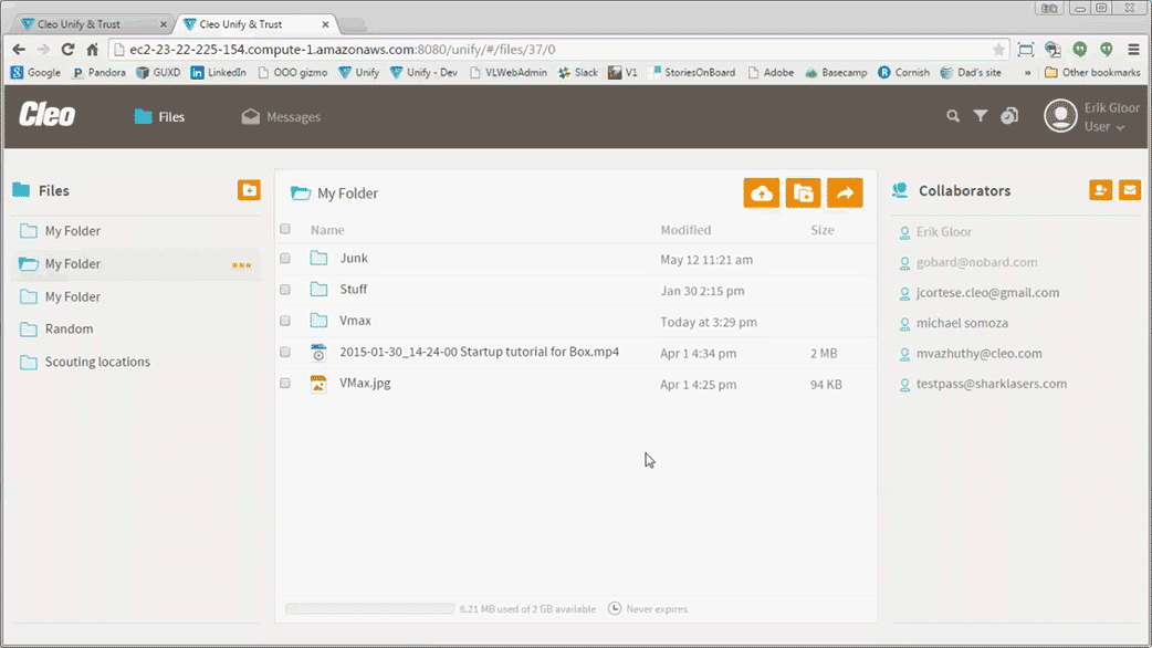 Looping screen recording of my solution. Options change as selection changes. This is the way it should work. But this is not the way I found it.