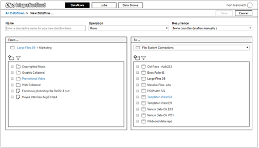 My next step was building this rough proof-of-concept prototype in Axure for key stakeholders to play with.