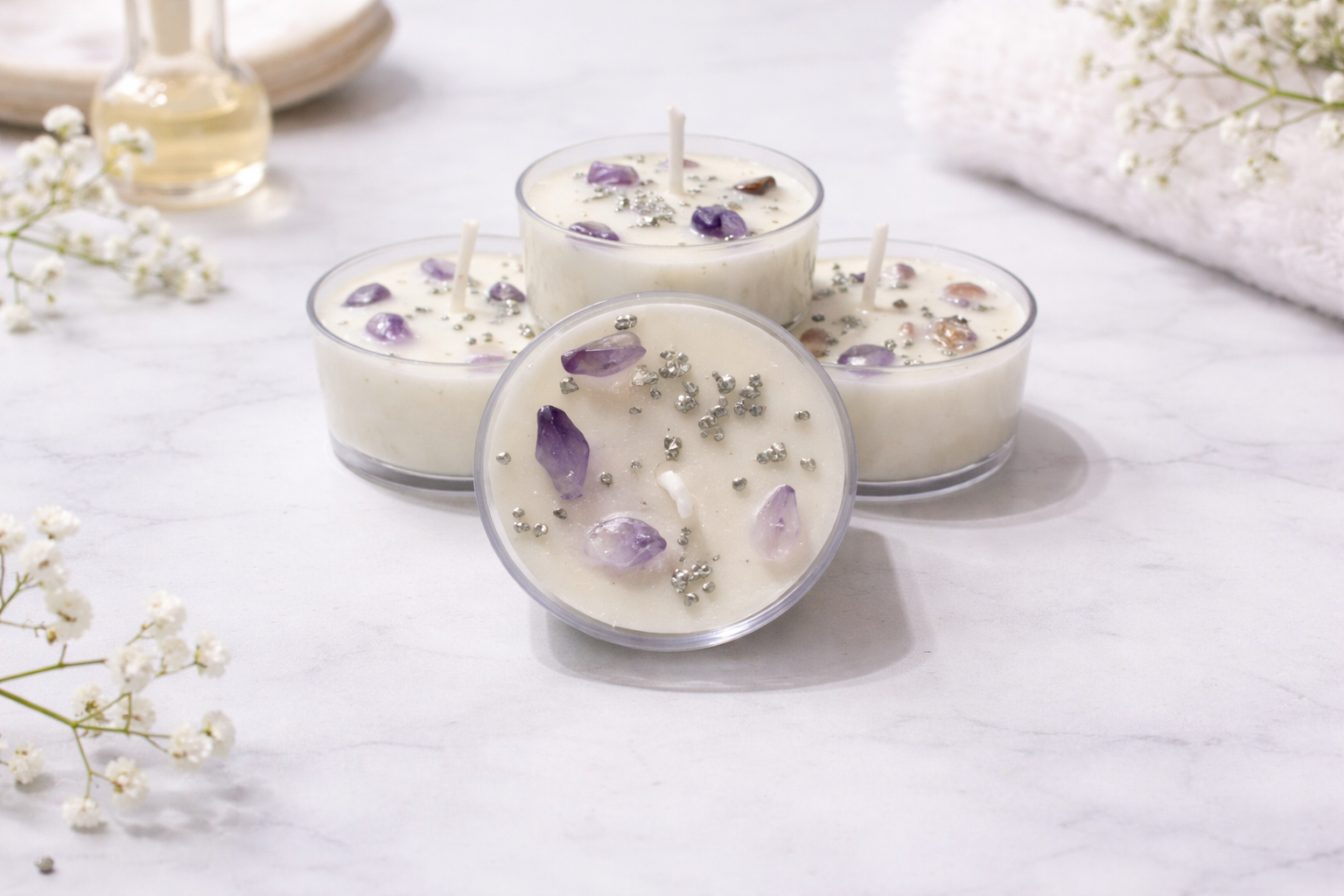 Quiet Abundance Tealight Set