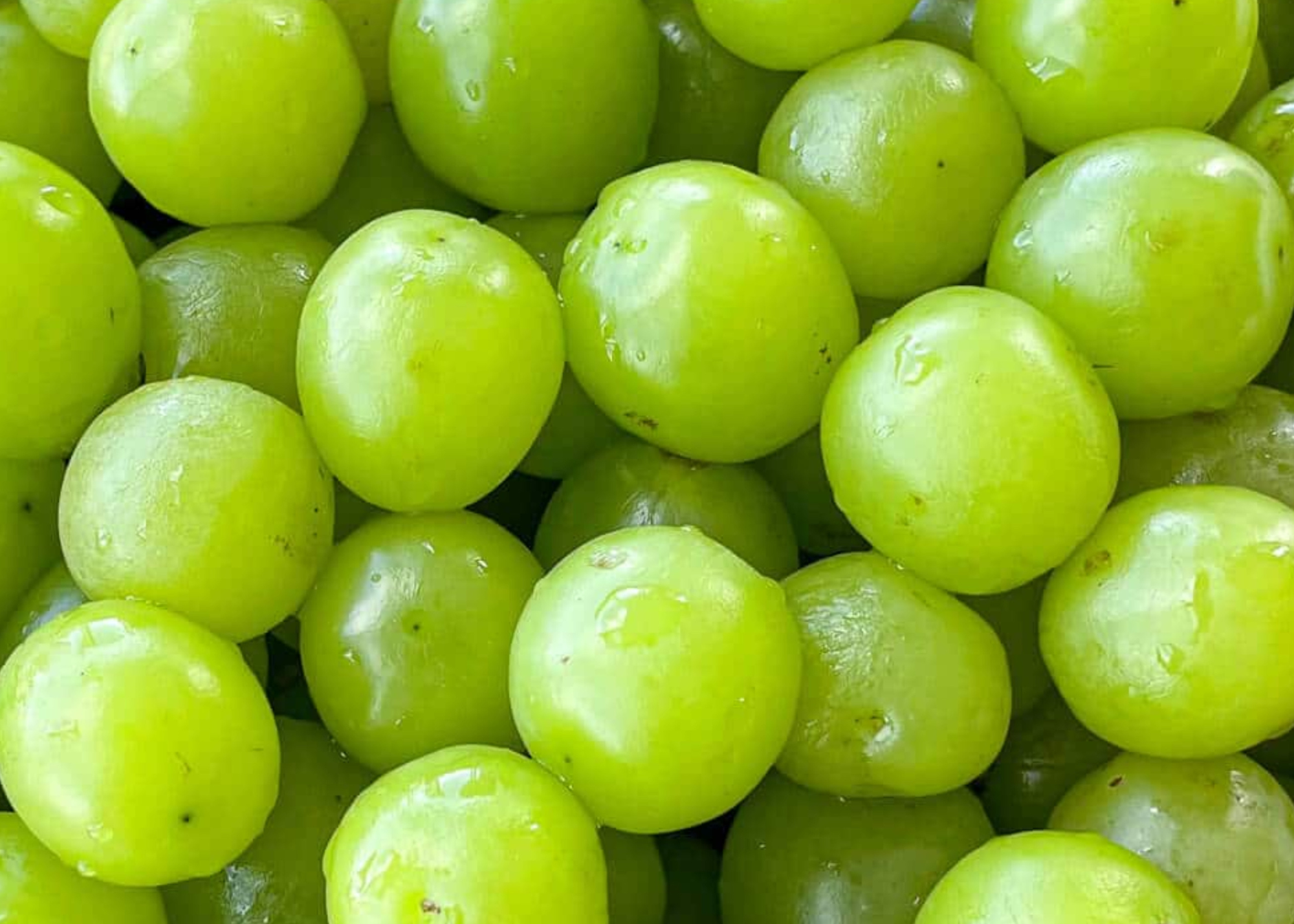Green grapes