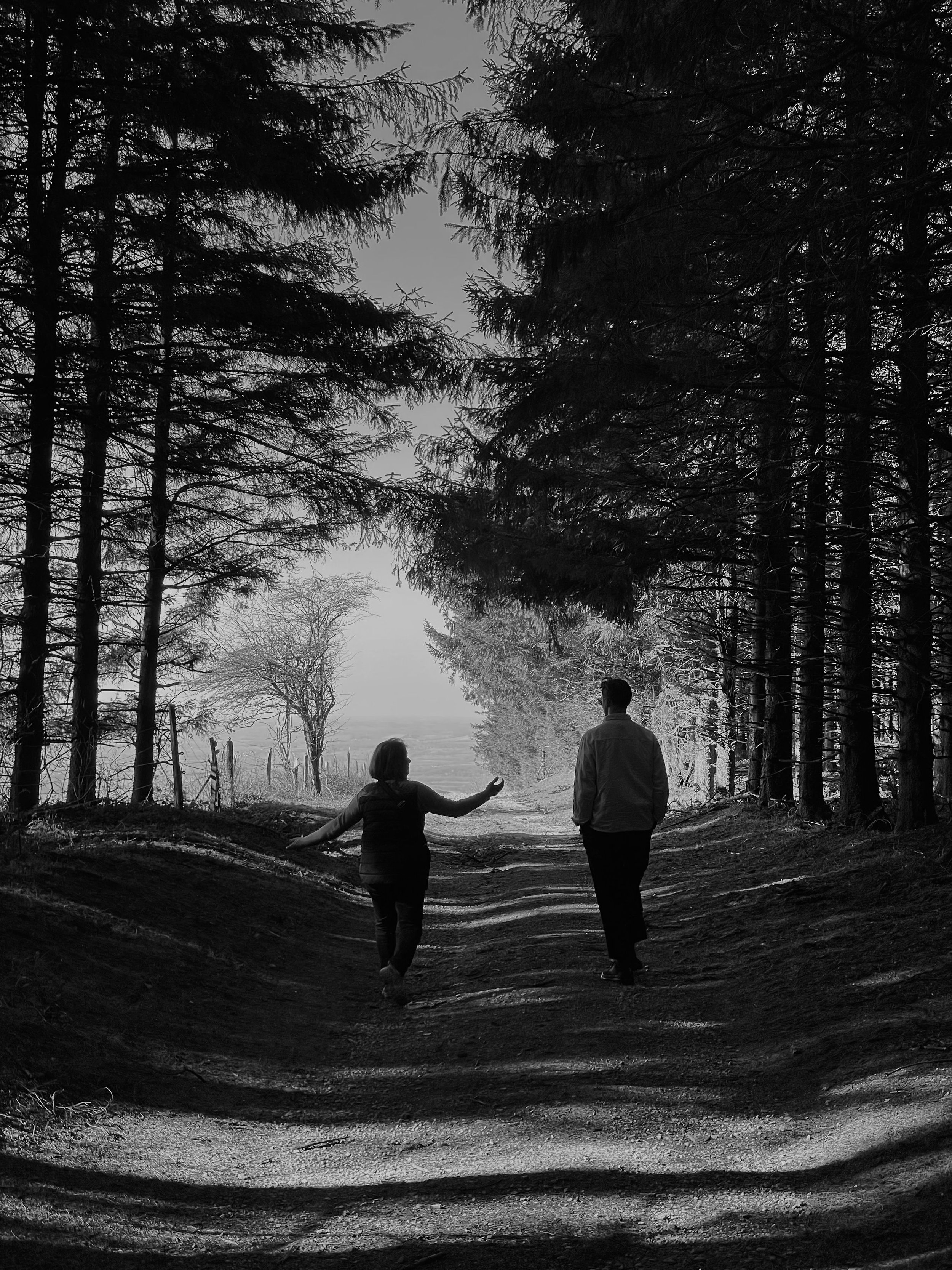 Two people walking for The Vancouver Death Doula Niki Kairis