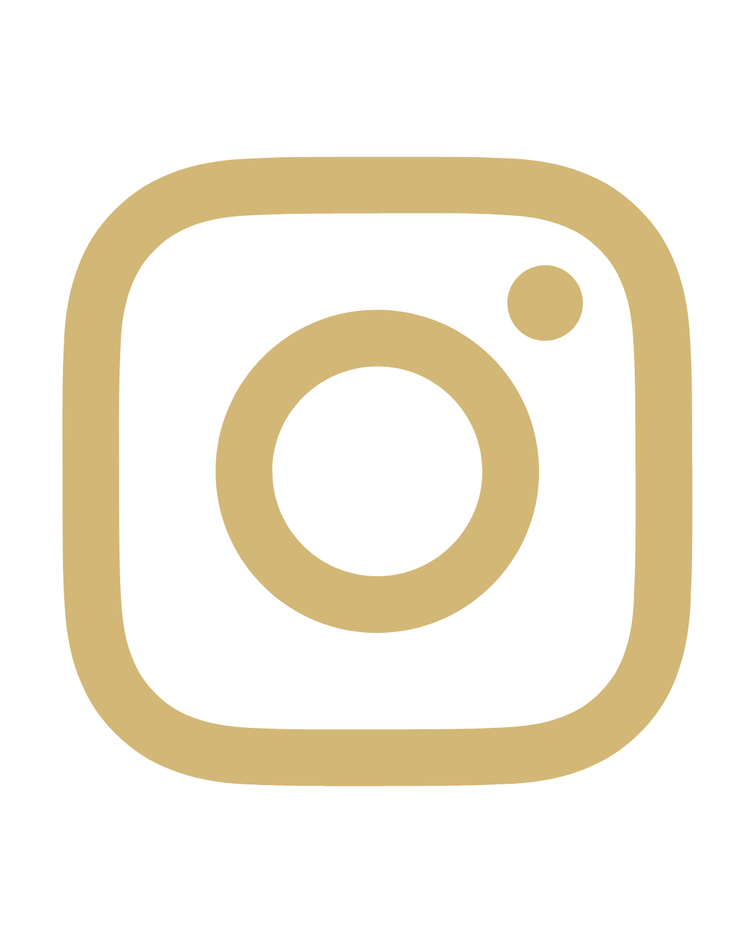 B Noor Instagram logo in gold on black background.