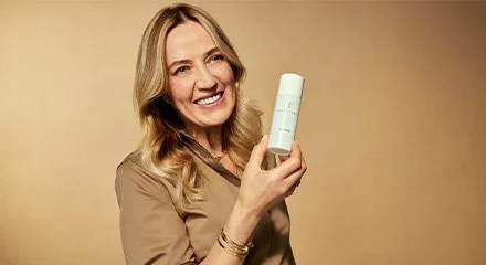 Danuta Mieloch holding Danucera D22 in a feature from Fashionista.com