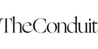 The logo of The Conduit, featuring the text in a serif font on a white background.