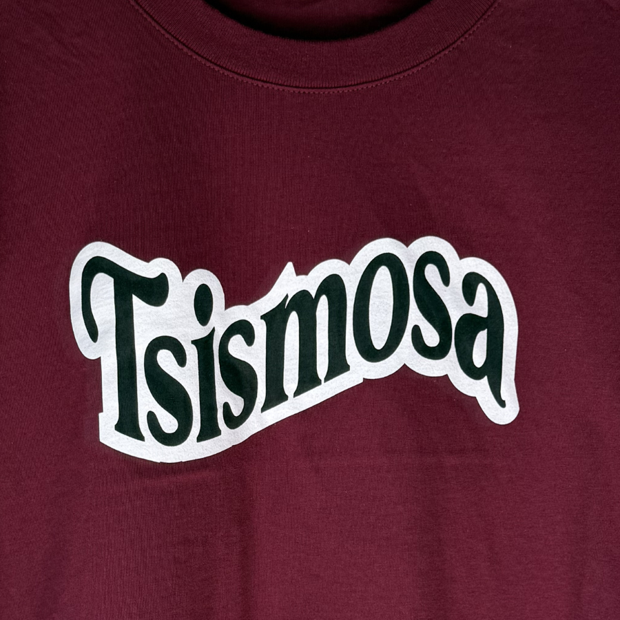 Tsismosa Wine tshirt closeup.png