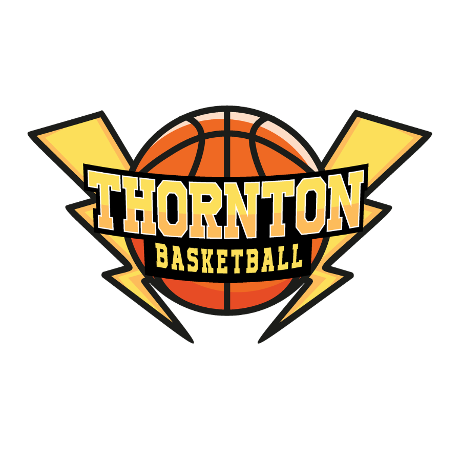 Thornton Middle School Basketball (logo design)