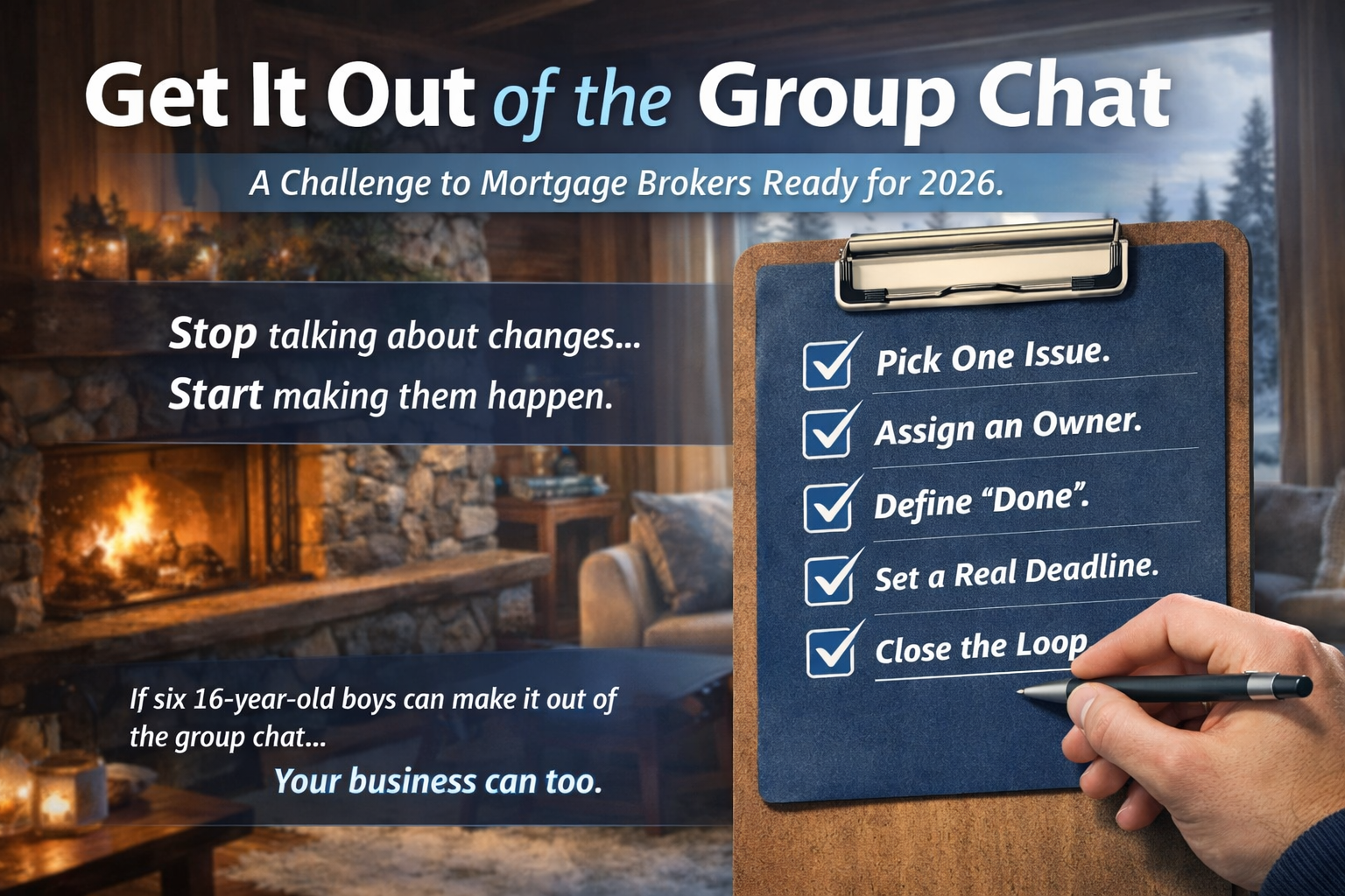 Get It Out of the Group Chat