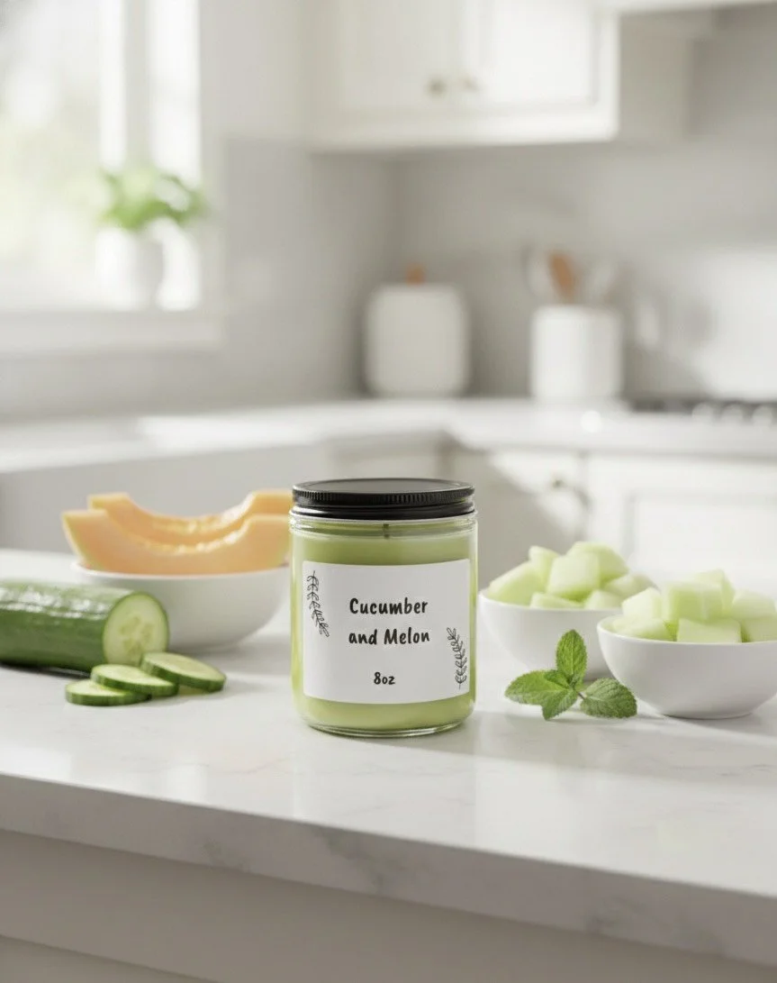 Cucumber and Melon Candle